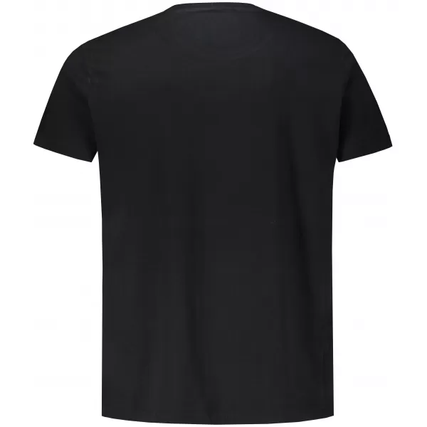  Herren-T-Shirt KIXMI OCTAVIO SCHWARZ 