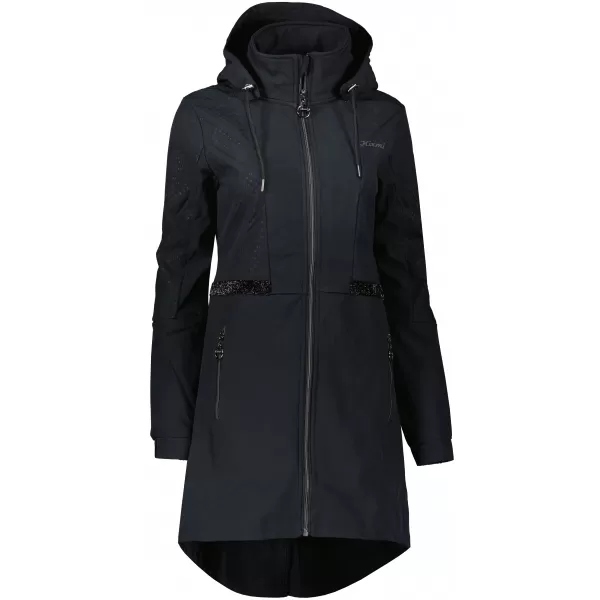  Softshell-Mantel für Damen KIXMI ORLENA SCHWARZ 