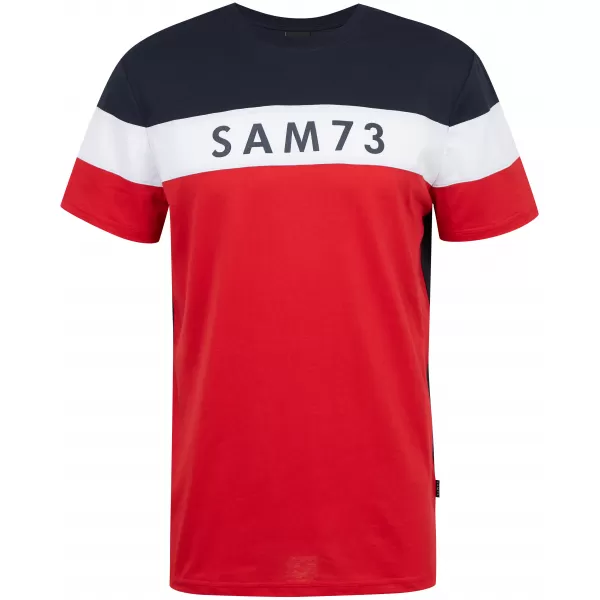  Herren-T-Shirt SAM 73 KAVIX MT 815 ROT 