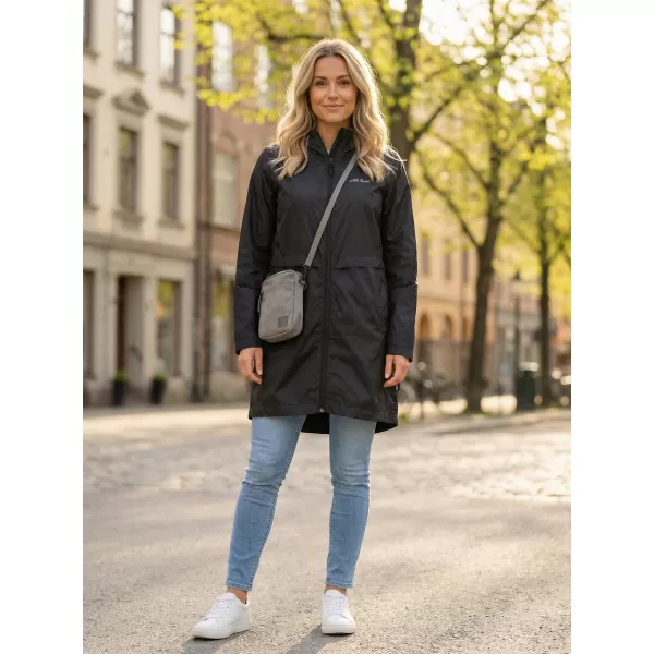  Leichter Damenmantel ALTISPORT JOLENA LJCX533 SCHWARZ 