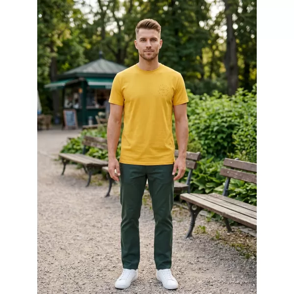  Herren-T-Shirt SAM 73 SEPOT MT 813 SENFGELB 