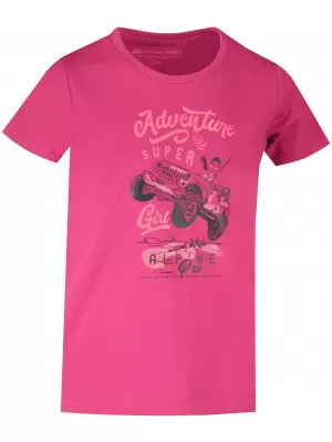T -Shirt ALPINE PRO BETO KTSY404 FUCHSIE