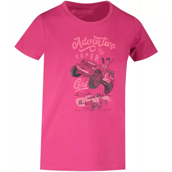  T -Shirt ALPINE PRO BETO KTSY404 FUCHSIE 