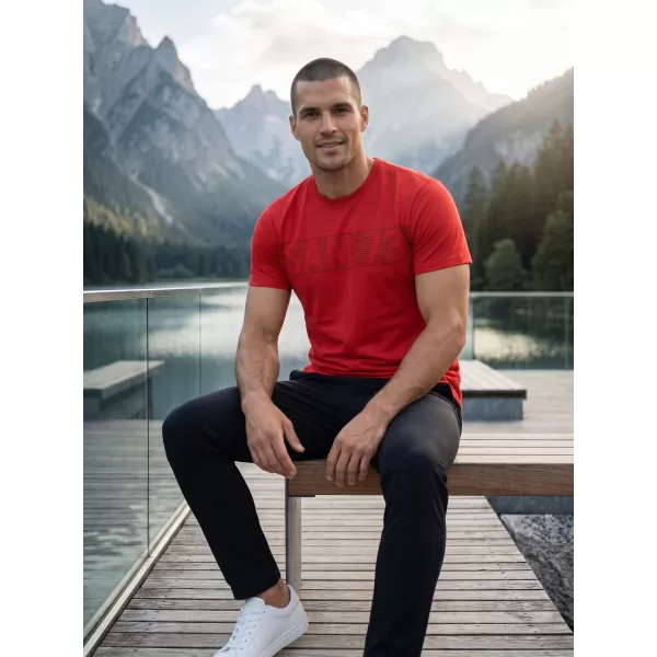  Herren-T-Shirt SAM 73 BARRY MT 811 ROT 