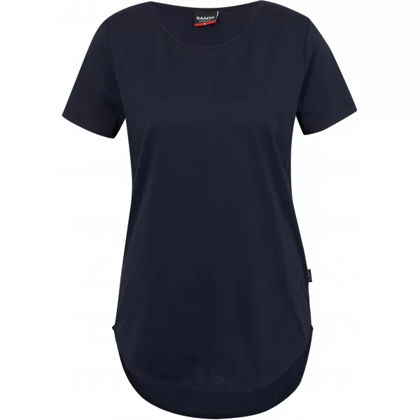  Damen-T-Shirt SAM 73 ASONG WT 874 DUNKELBLAU 