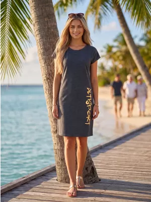 Kleid ALTISPORT LYMA LSKX399 SCHWARZ