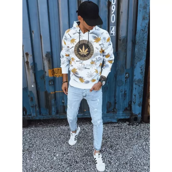  Herren -Sweatshirt DSTREET BX5317 WEIß 