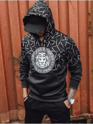 Herren -Sweatshirt DSTREET BX5312 SCHWARZ