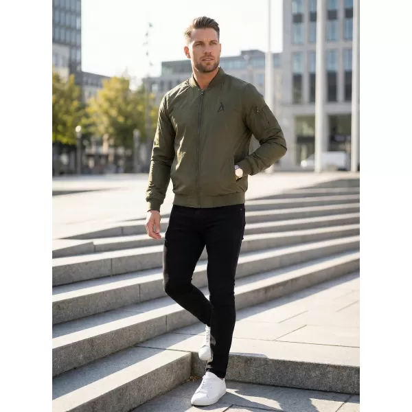  Bomberjacke für Herren ALTISPORT BYB/ALM002BY045 KHAKI 