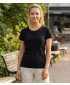 Damen-T-Shirt ALTISPORT PUSTA LTSY947 SCHWARZ