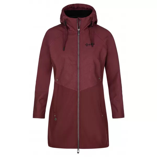  Softshell-Mantel für Damen KILPI LASIKA-W SL0127KI DUNKELROT 