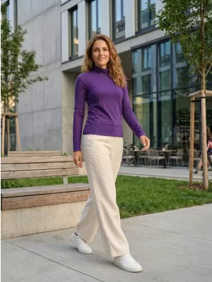 Damen-T-Shirt ALTISPORT LUWEDA LTSY943 LILA