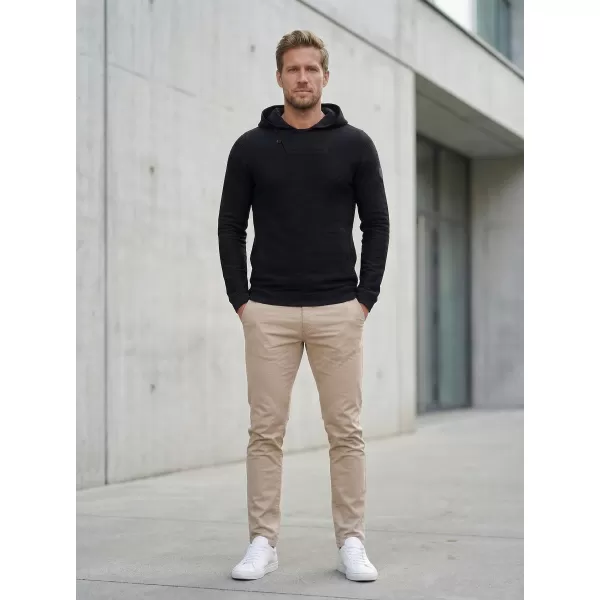  Herren-Sweatshirt KIXMI ORICK SCHWARZ 