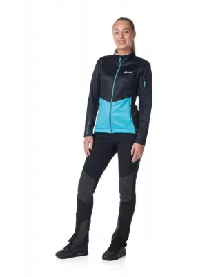 Funktions-Sweatshirt für Damen KILPI TEAM FLEECE-W SL0201KI HELLBLAU