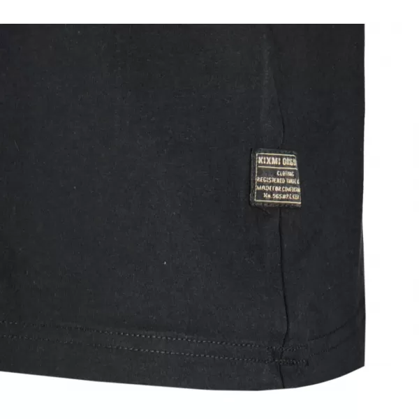  Herren-T-Shirt KIXMI ORLANDO SCHWARZ 