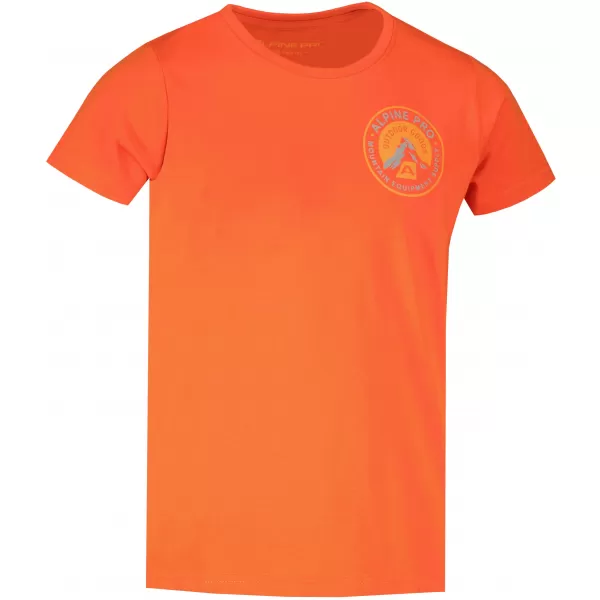  T -Shirt ALPINE PRO OBOTO KTSY405 ORANGE 