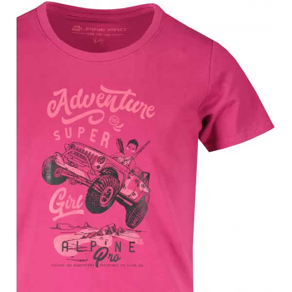  T -Shirt ALPINE PRO BETO KTSY404 FUCHSIE 