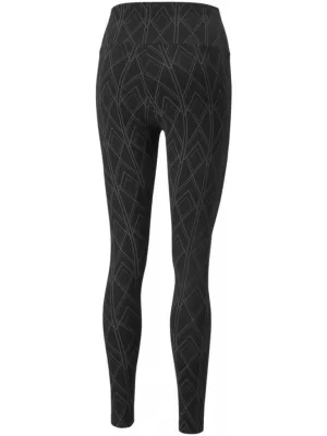 Leggings für Damen PUMA POWER DECO GLAM TIGHTS 671759-01 SCHWARZ