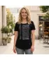 Damen-T-Shirt KIXMI ODETTE SCHWARZ