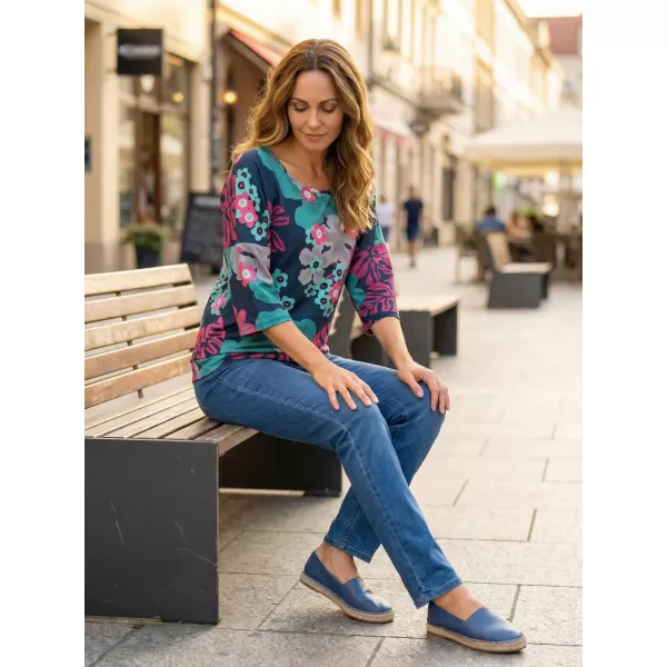  Damen-Sweatshirt KIXMI ORCHID DUNKELBLAU 