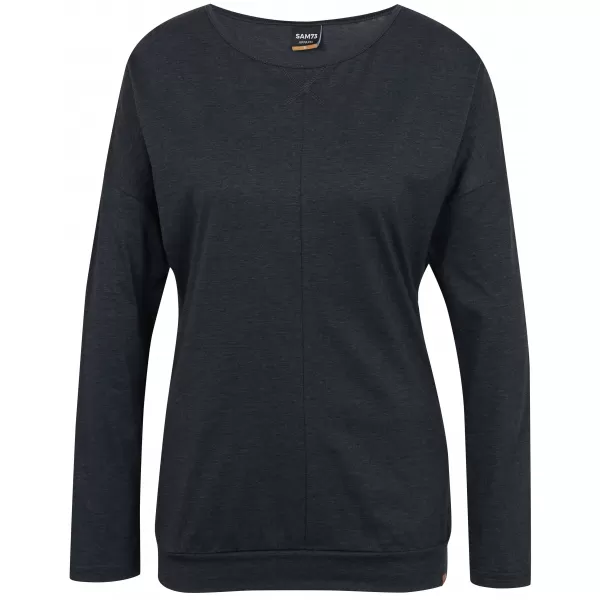  Damen-T-Shirt SAM 73 AZUKA WT 870 SCHWARZ 