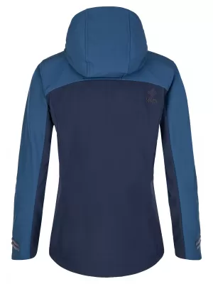 Softshelljacke für Damen KILPI RAVIA-W SL0124KI DUNKELBLAU