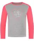 Mädchen-T-Shirt mit langen Ärmeln KILPI SONIER-JG SJ0351KI HELLGRAU