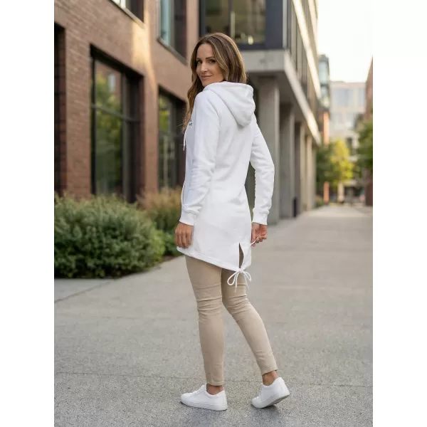  Erweitertes Damen-Sweatshirt ALTISPORT BYB/ALW056BY148 WEIß 