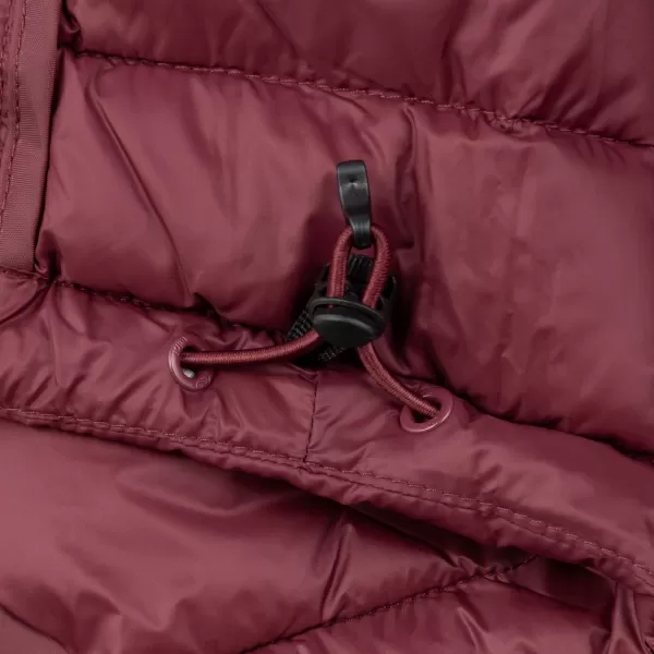  Daunenjacke für Damen KILPI ALBERTA-W SL0132KI DUNKELROT 