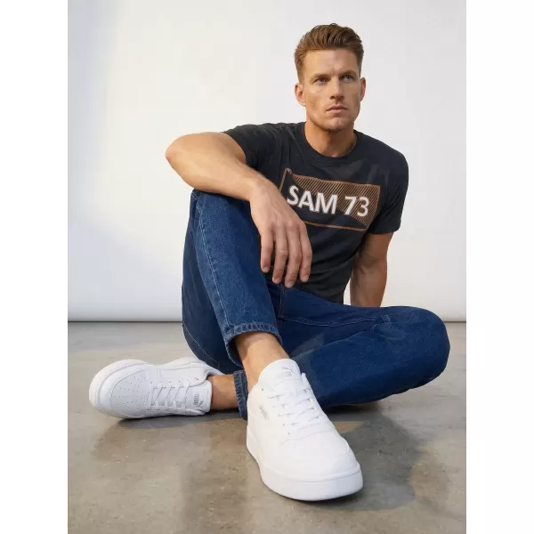  Herren-T-Shirt SAM 73 FENRI MT 814 SCHWARZ 