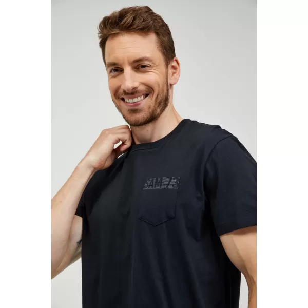  Herren-T-Shirt SAM 73 QUARIP MT 812 SCHWARZ 