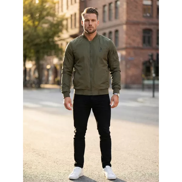  Bomberjacke für Herren ALTISPORT BYB/ALM002BY045 KHAKI 
