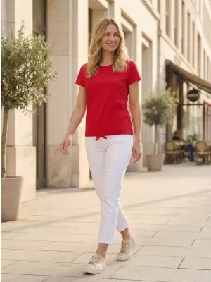 Damen-T-Shirt SAM 73 KAFUI WT 878 ROT