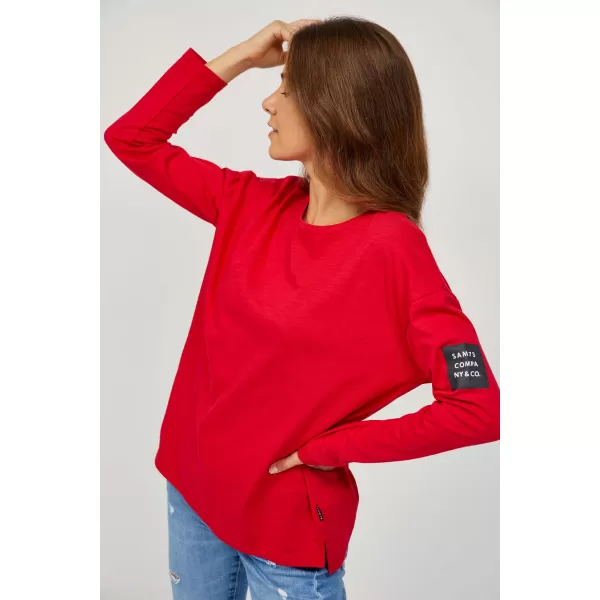  Damen-T-Shirt SAM 73 ARIASA WT 872 ROT 