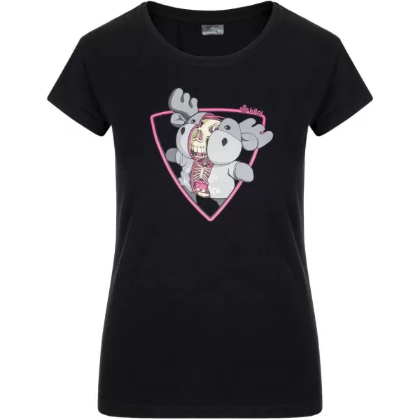  Damen-T-Shirt KILPI ALBION-W SL0301KI SCHWARZ 