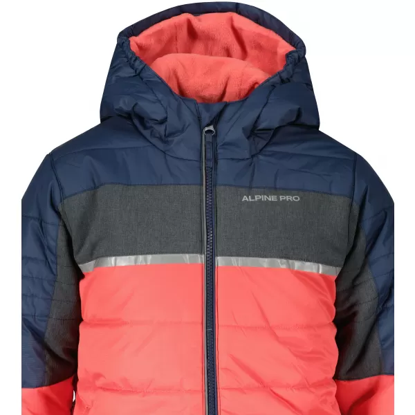  Jacke ALPINE PRO JORGO KJCY283 ROSA 