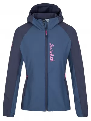 Softshelljacke für Damen KILPI BALANS-W SL0121KI DUNKELBLAU