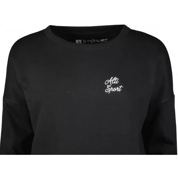  Damen-Sweatshirt ALTISPORT CYGNA LSWX343 SCHWARZ 