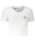 Crop-Top-T-Shirt für Damen ALTISPORT BYB/ALW056BY042 WEIß