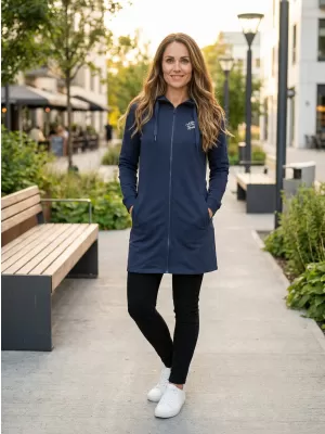 Damen-Sweatshirt ALTISPORT CORVA LSWX344 DUNKELBLAU