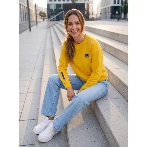  Damen-Sweatshirt SAM 73 RODVEN WM 764 OCKER 