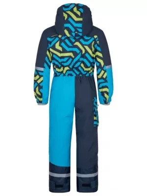 Skioverall für Jungen KILPI PONTINO-JB SJ0104KI BLAU