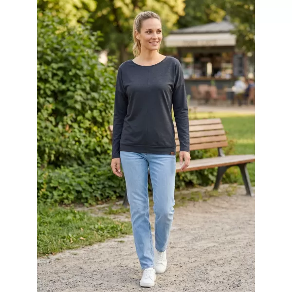  Damen-T-Shirt SAM 73 AZUKA WT 870 SCHWARZ 