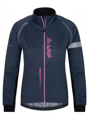 Softshelljacke für Damen KILPI ZAIN-W SL0122KI DUNKELBLAU