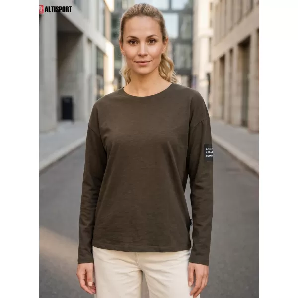  Damen-T-Shirt SAM 73 ARIASA WT 872 KHAKI 