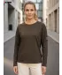 Damen-T-Shirt SAM 73 ARIASA WT 872 KHAKI