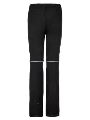 Softshellhose für Kinder KILPI RIZO-J SJ0405KI SCHWARZ