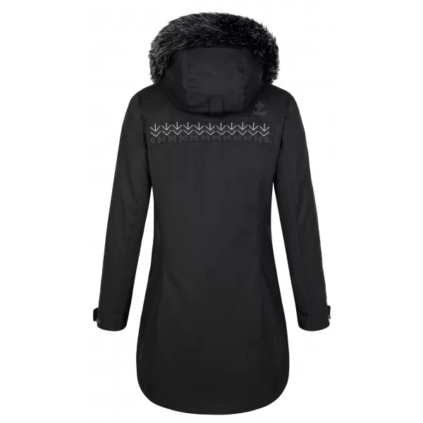  Wintermantel für Damen KILPI PERU-W SL0125KI SCHWARZ 