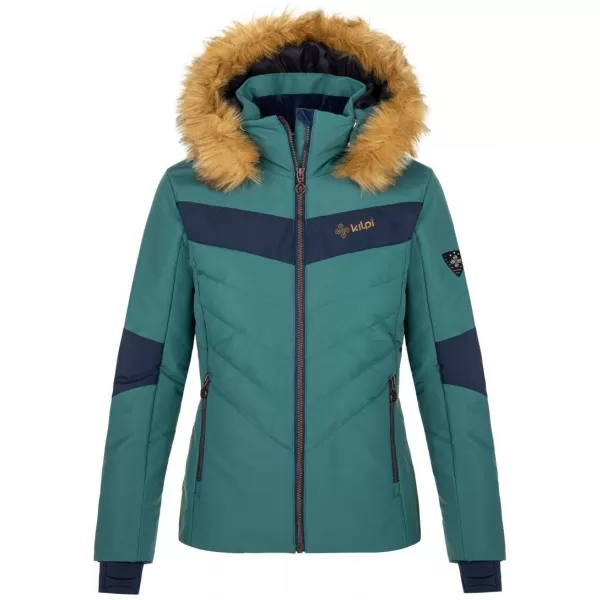  Damen-Skijacke KILPI ALISIA-W SL0111KI DUNKELGRÜN 