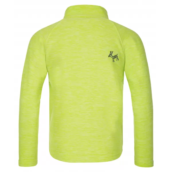  Fleece-Sweatshirt für Kinder KILPI ALACANT-J SJ0204KI HELLGRÜN 